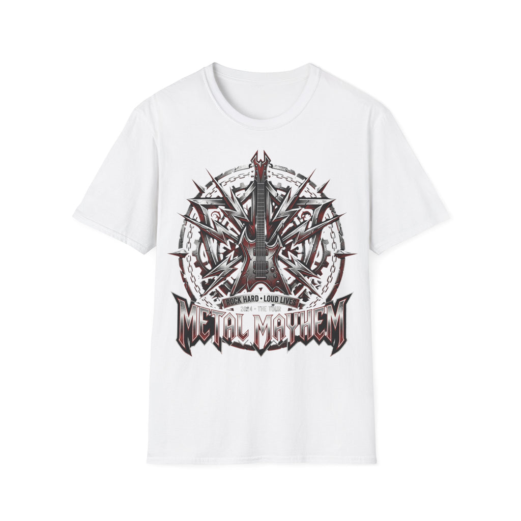 Gothic Electric Guitar Graphic T-Shirt — 'Soul Machine' Rock Tee