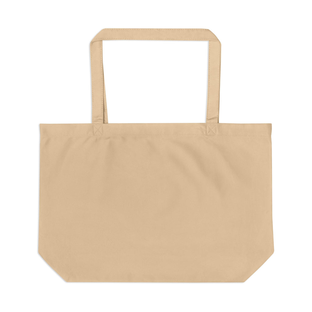 Friendly Canvas Tote Bag — Large Eco Grocery & Beach Tote