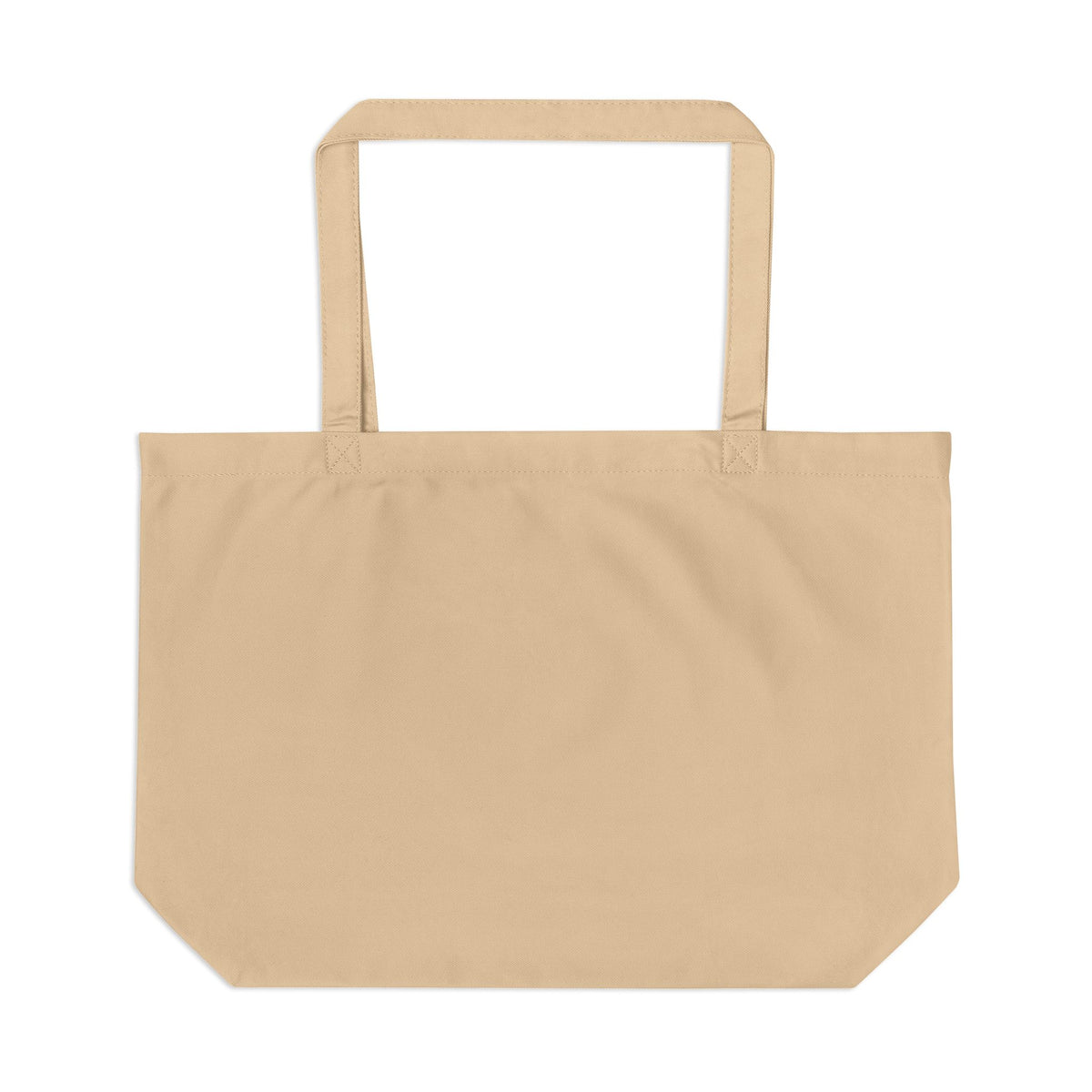 Friendly Canvas Tote Bag — Large Eco Grocery & Beach Tote