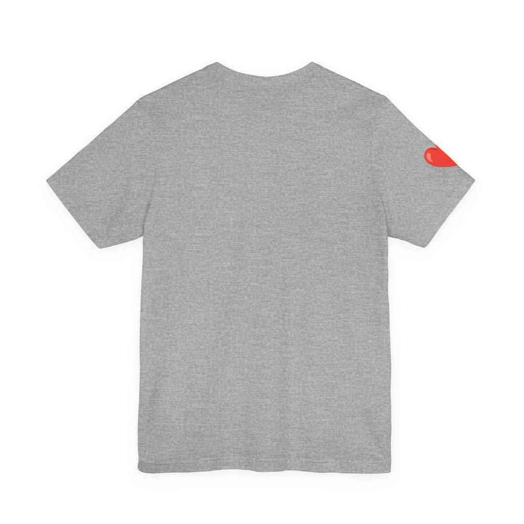 Be Good Do Good T‑Shirt — Positive Message Tee with Heart Sleeve