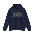 Momster Halloween Hoodie — Witch Hat & Broom Mom Sweatshirt