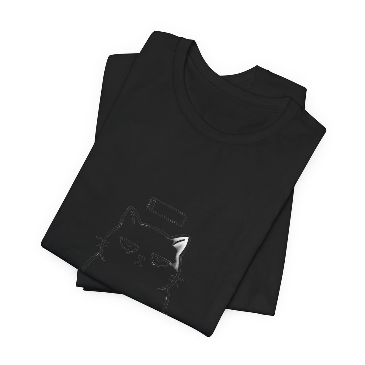 Patience 1% Cat Tee | Grumpy Humor, Sarcastic Introvert Shirt