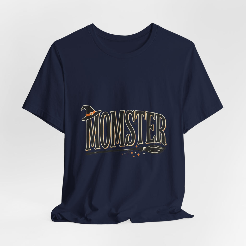 Momster Tee — Cute Witch Mom Halloween T-Shirt