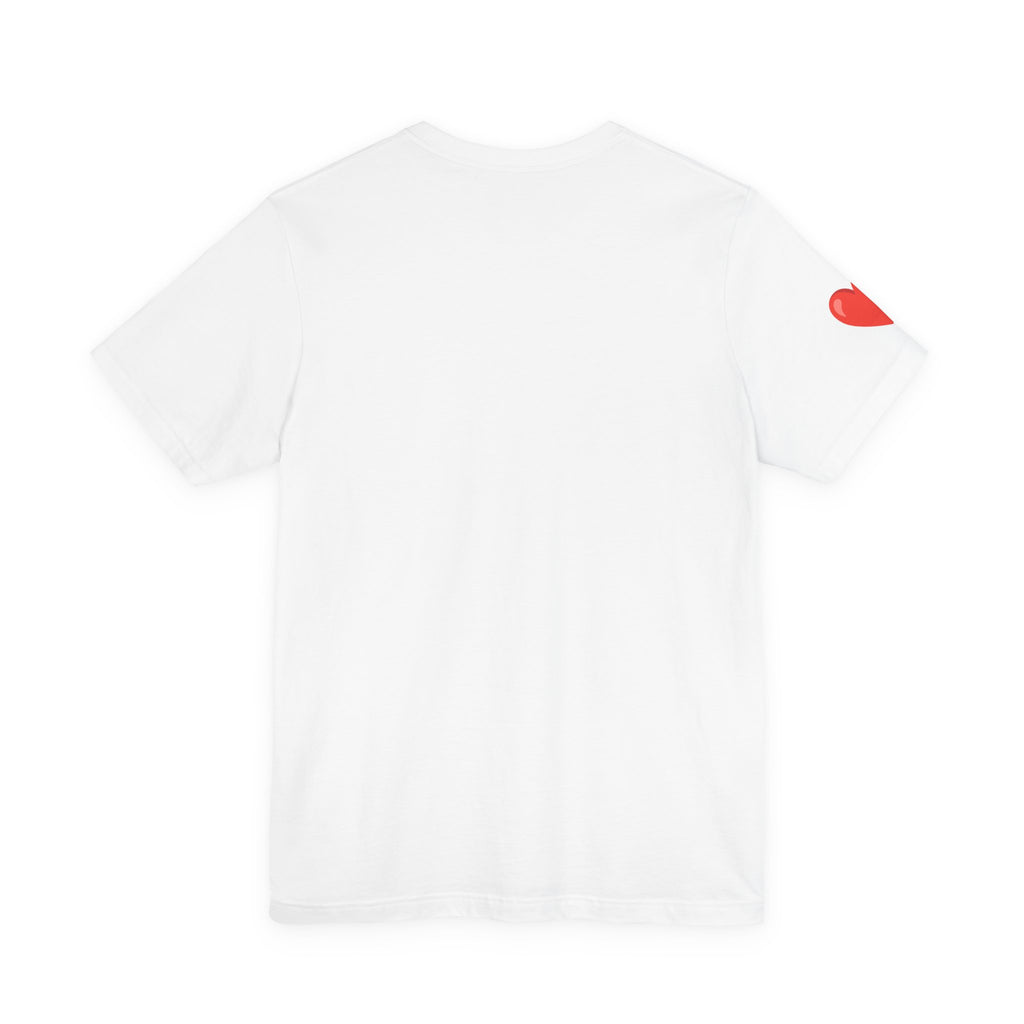 Be Good Do Good T‑Shirt — Positive Message Tee with Heart Sleeve
