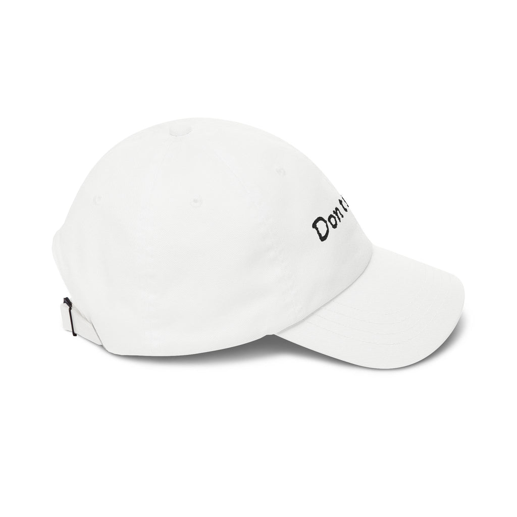 "Don’t Trust" Classic Dad Cap – Minimalist Embroidered Baseball Hat