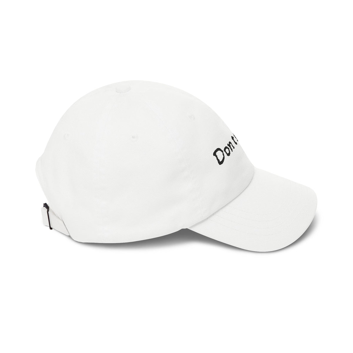 "Don’t Trust" Classic Dad Cap – Minimalist Embroidered Baseball Hat