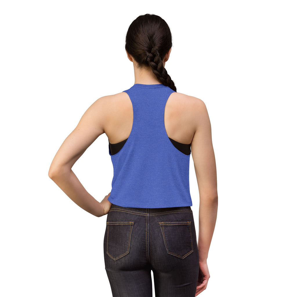 Beautiful Women's Crop Tank Top — Positive Message Graphic Crop