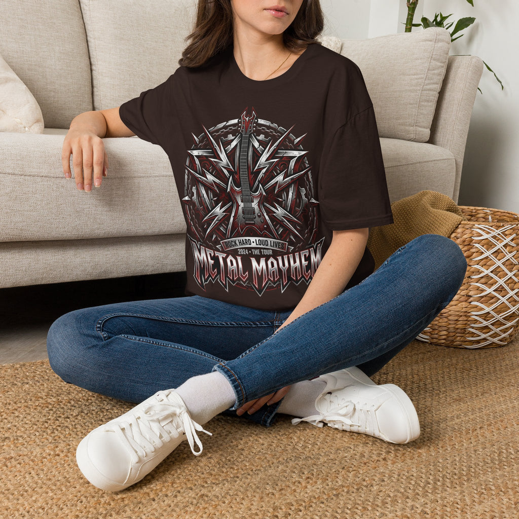 Gothic Electric Guitar Graphic T-Shirt — 'Soul Machine' Rock Tee