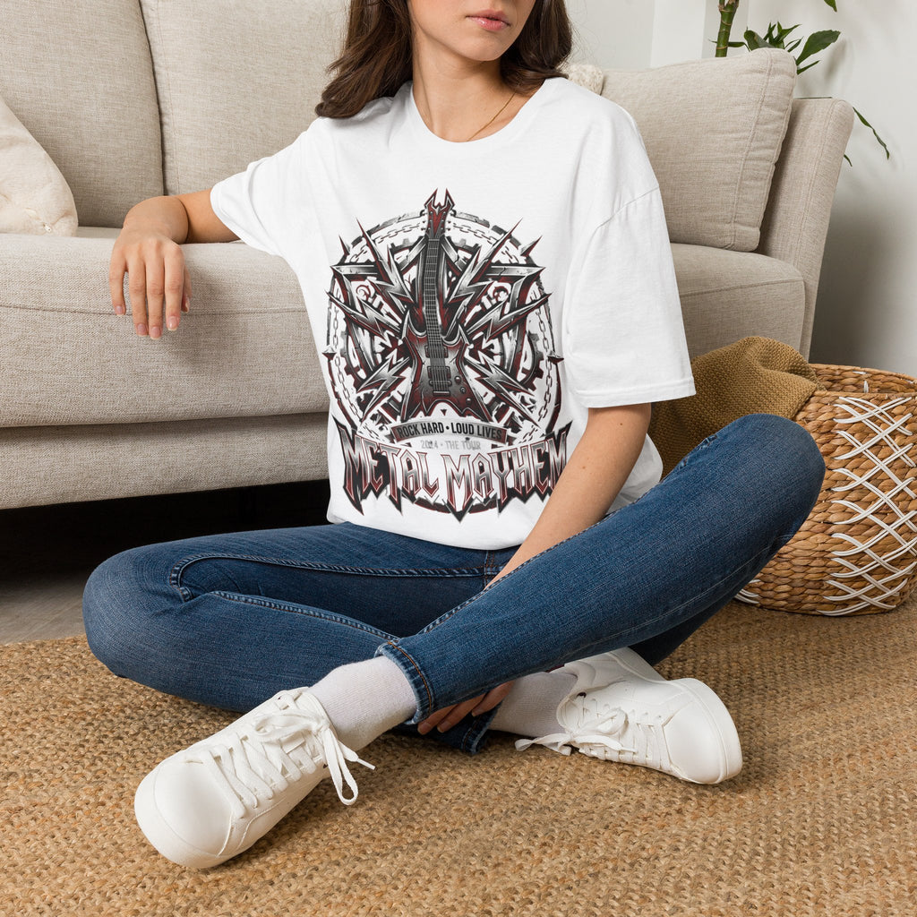 Gothic Electric Guitar Graphic T-Shirt — 'Soul Machine' Rock Tee