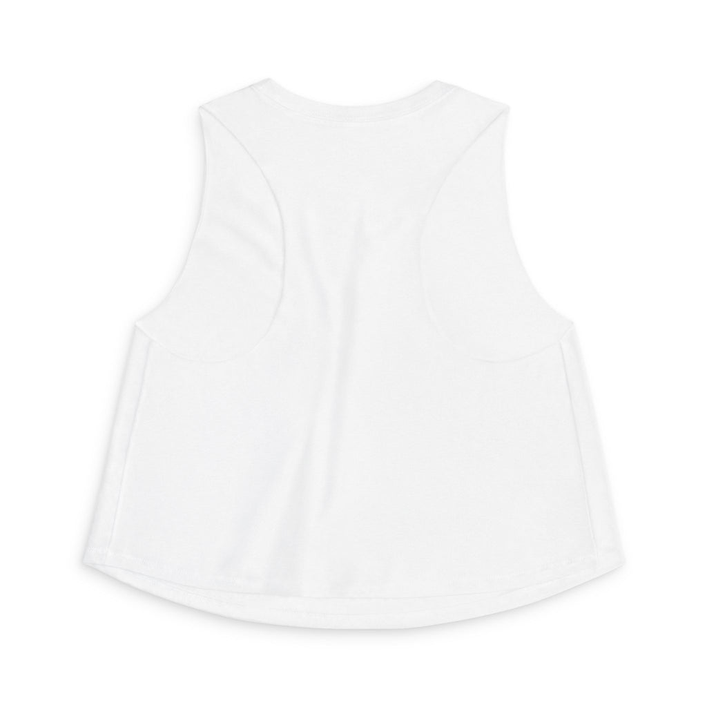 Beautiful Women's Crop Tank Top — Positive Message Graphic Crop