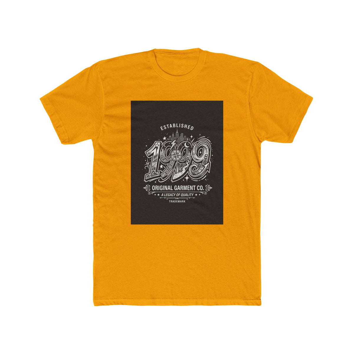 Vintage 1999 Graphic Tee — 'Established 1999' Retro Number Print