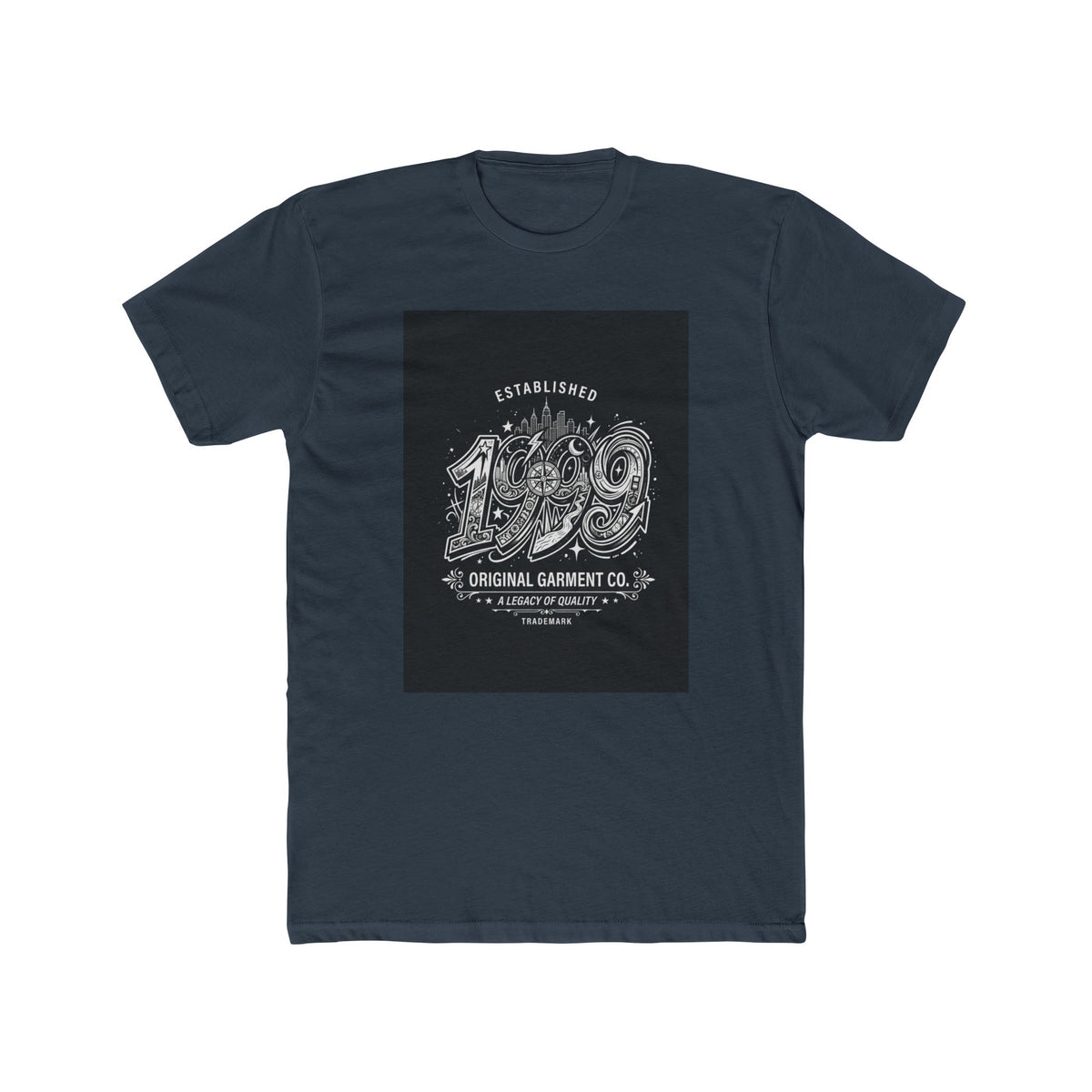 Vintage 1999 Graphic Tee — 'Established 1999' Retro Number Print