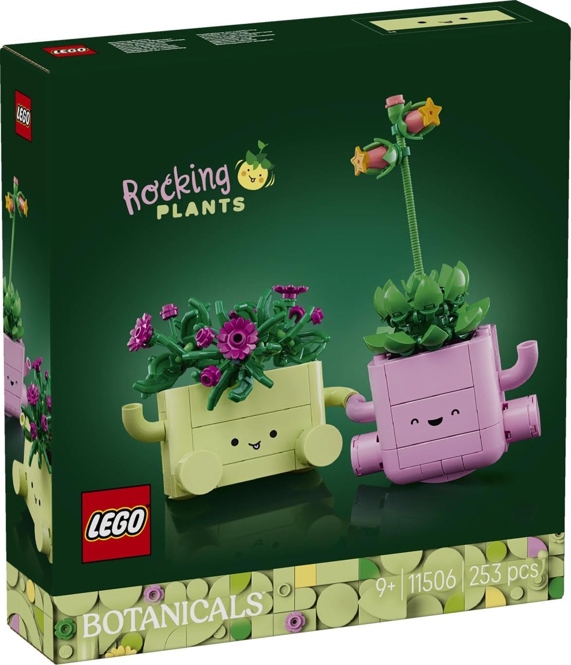 LEGO Botanical Swinging Plants Set With Flower Pots