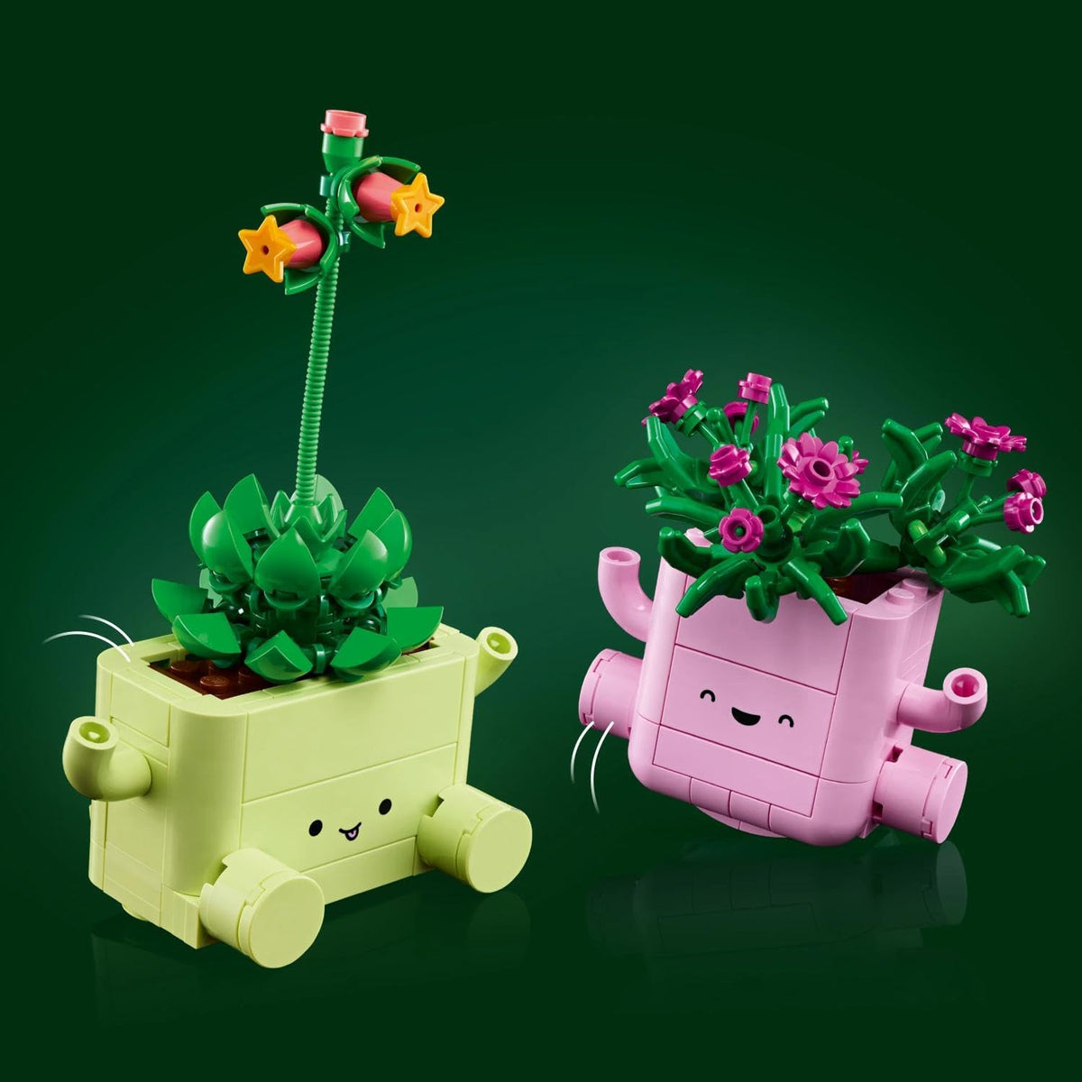 LEGO Botanical Swinging Plants Set With Flower Pots