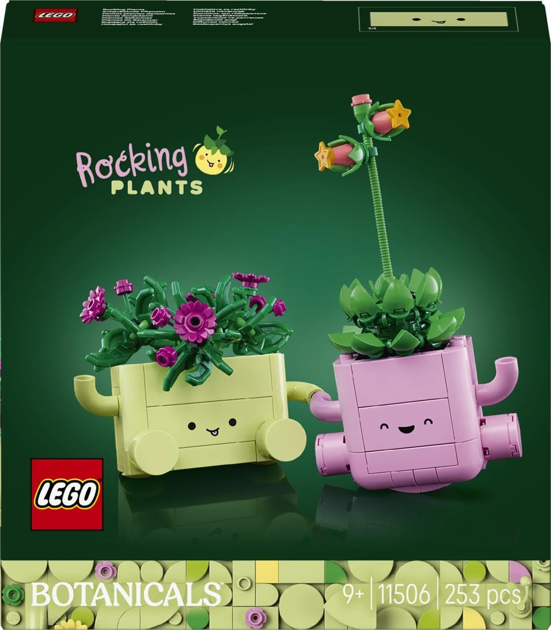 LEGO Botanical Swinging Plants Set With Flower Pots