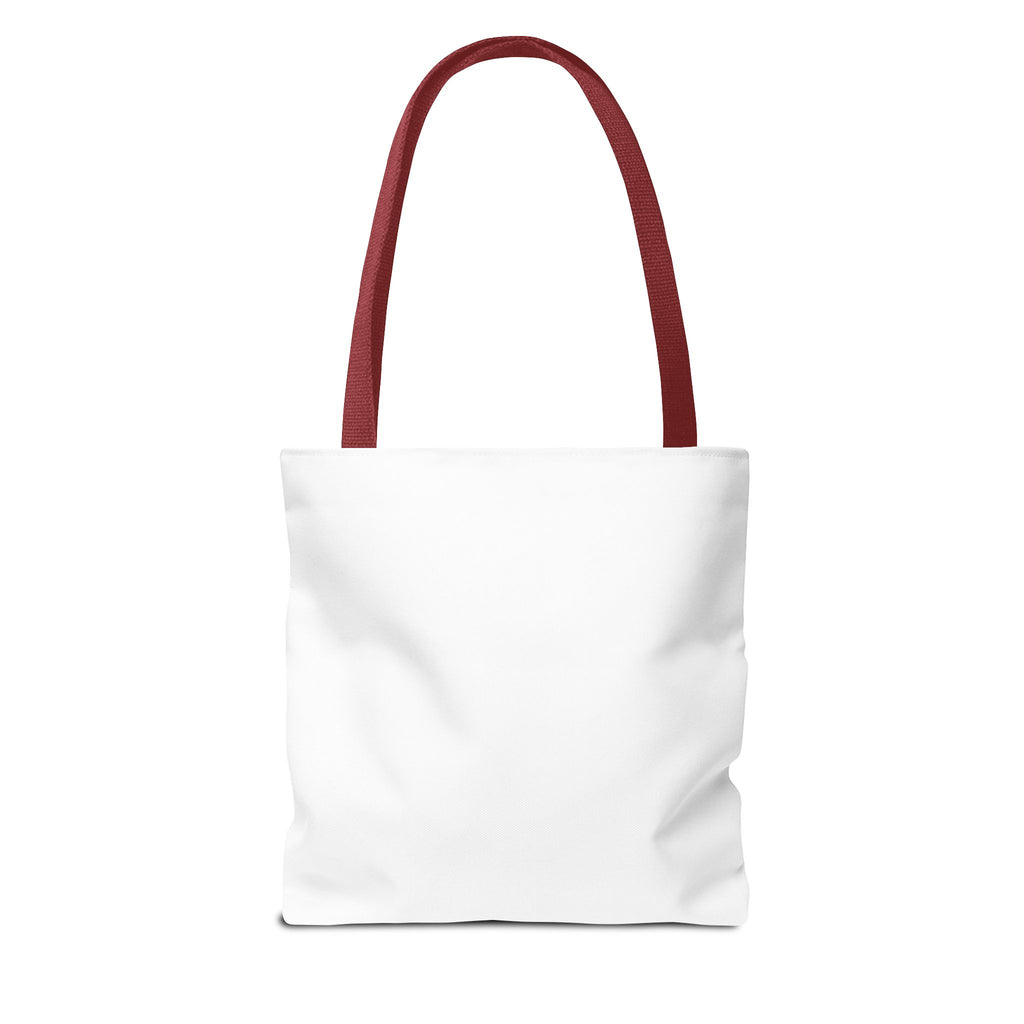 Red Heart Graphic Tote Bag – Cute Valentine’s Day Canvas Shopper