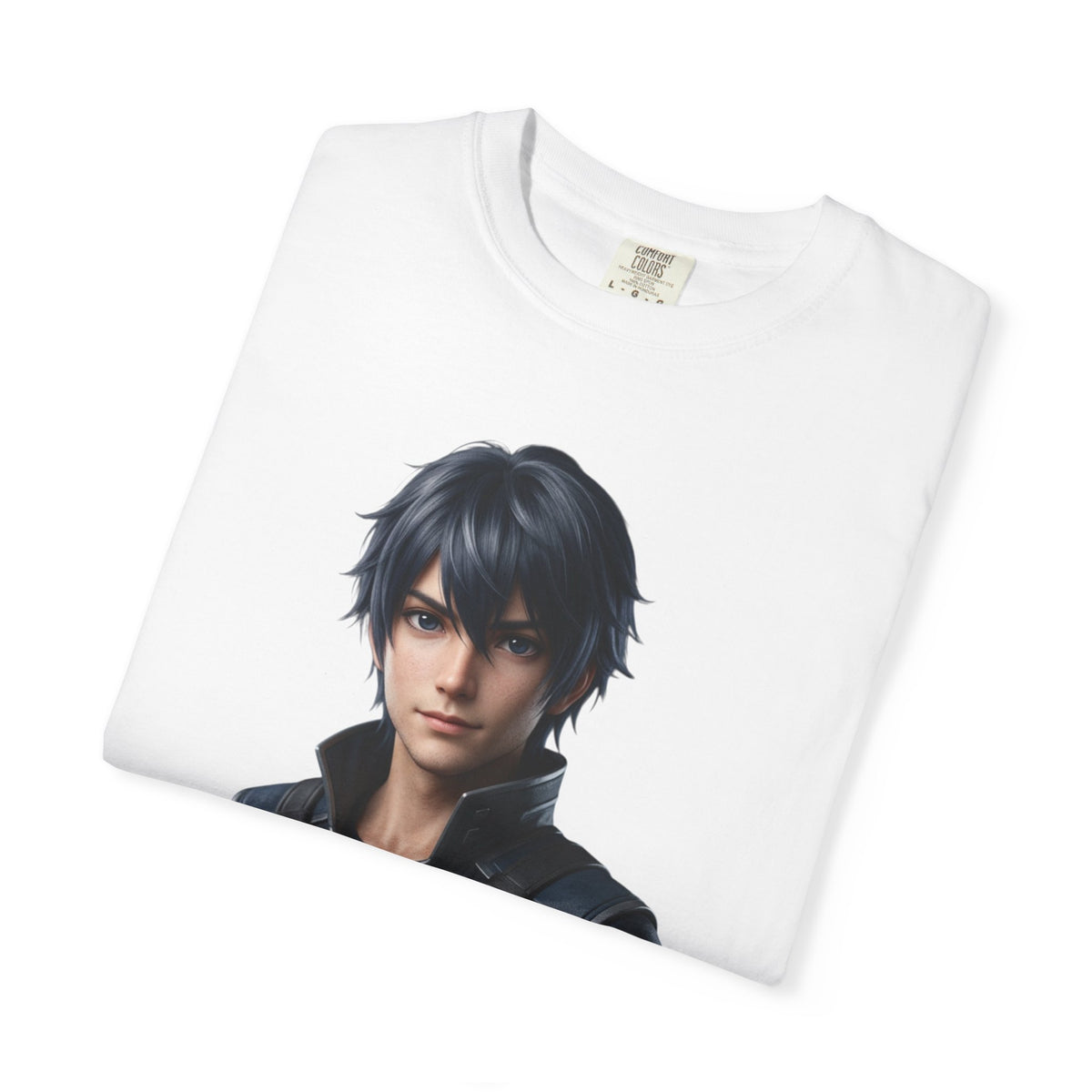 Character Portrait T-Shirt — Futuristic Hero Graphic Tee