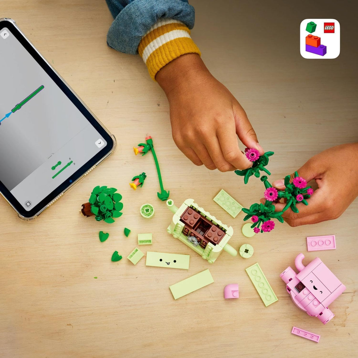LEGO Botanical Swinging Plants Set With Flower Pots