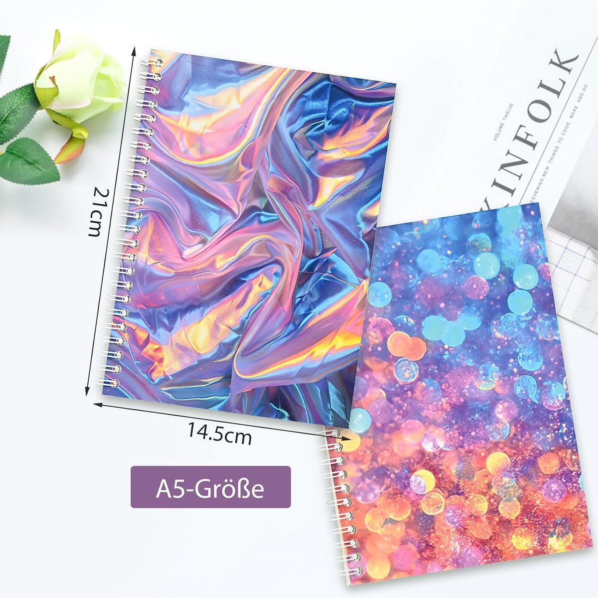 Reusable A5 Sticker Collecting Album Set With Tools