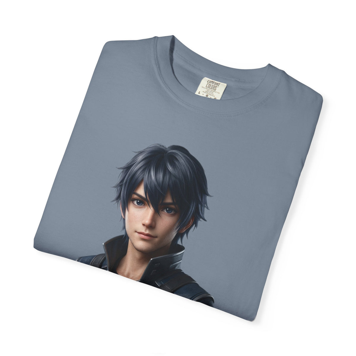 Character Portrait T-Shirt — Futuristic Hero Graphic Tee