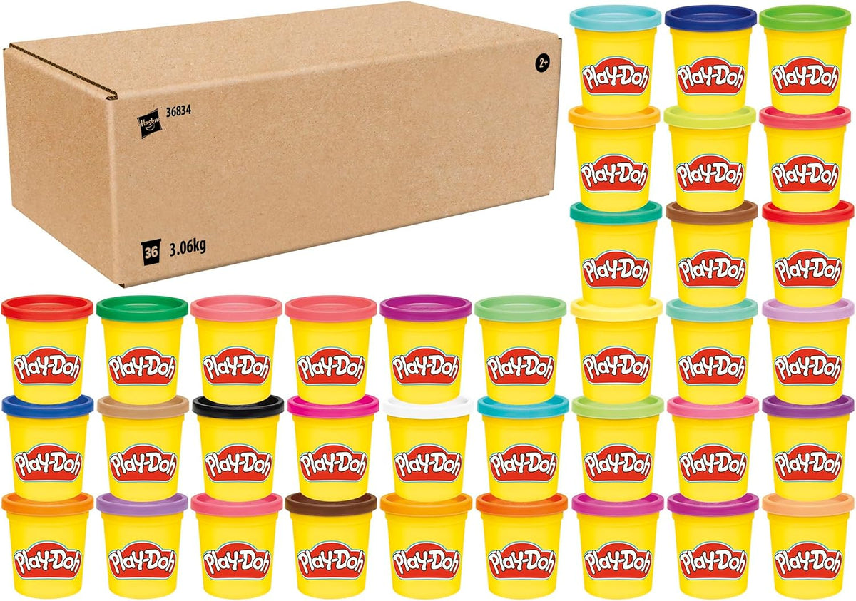 Play Dough 36-Pack Modeling Compound Set for Kids
