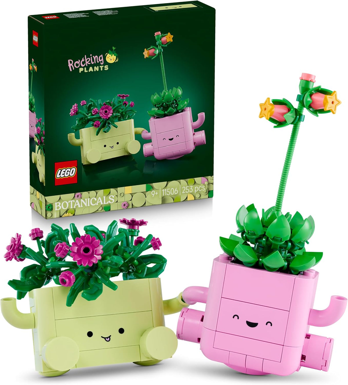 LEGO Botanical Swinging Plants Set With Flower Pots