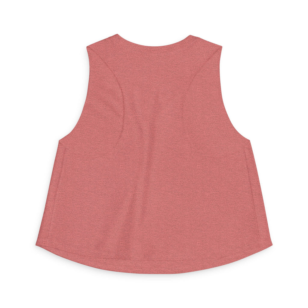 Beautiful Women's Crop Tank Top — Positive Message Graphic Crop