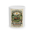 Golf Americana Ceramic Mug — 'Golf Americana' Vintage Golf Cart Design (11oz, 15oz)